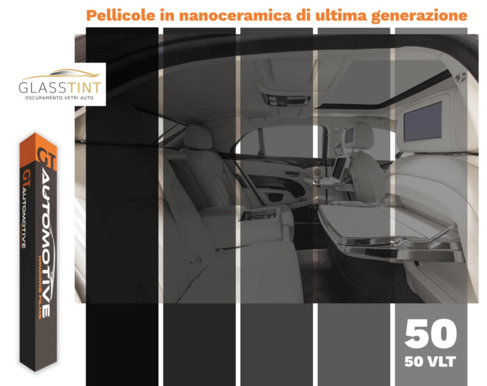 pellicola vetri auto colorazione 50